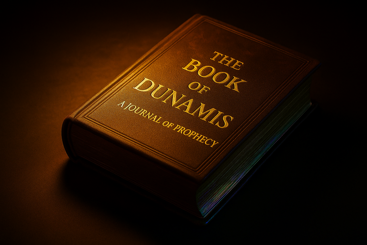 THE BOOK of DUNAMIS:  A JOURNAL of PROPHECY- FIRST EDITION (Copy)